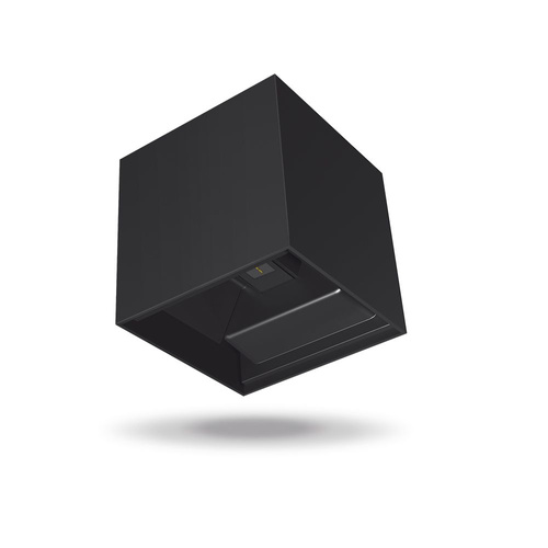 Oprawa elewacyjna dwustronna VIDEX-6W-ERIC-BLACK