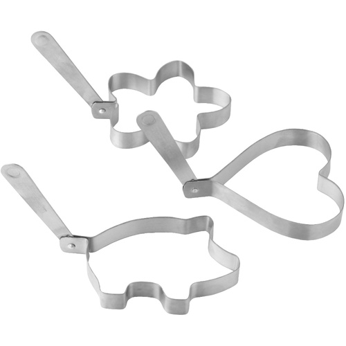 Zestaw foremek do jajek sadzonych i naleśników Serce Fackelmann 47204