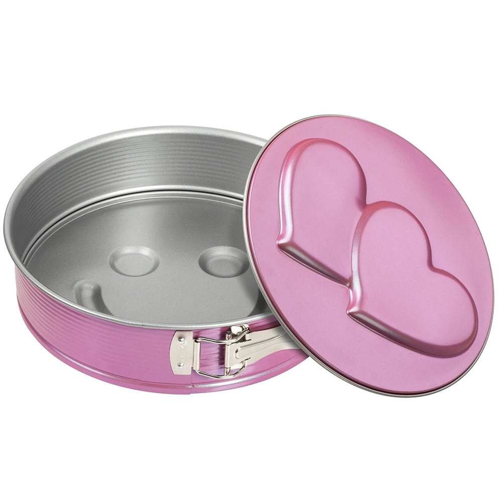 Tortownica forma do pieczenia z wymiennymi spodami Serce, uśmiechnięta buzia Zenker 7478