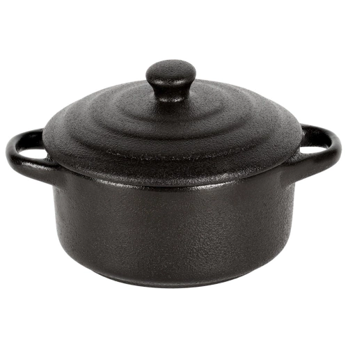 Miseczka do zapiekania porcelanowa z pokrywką 150 ml