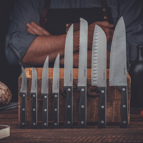 Nóż kuchenny Mega, 20 cm ostrze Nirosta do krojenia pieczywa wypieków