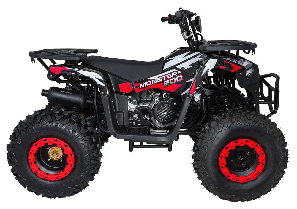 Pojazd Quad Spalinowy 200CC MONSTER Czerwony