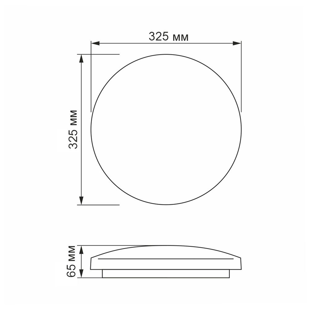 Oprawa sufitowa LED VIDEX-MILA-24W-NW