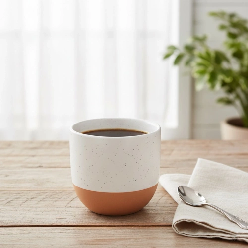 Kubek ceramiczny biały 290 ml