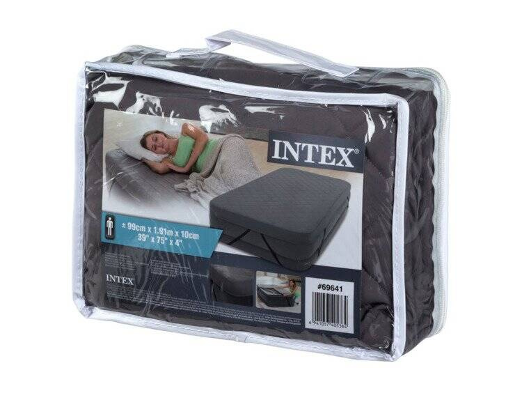 Miękki pokrowiec nakładka na materac 99 x 191 x 10 cm INTEX 69641