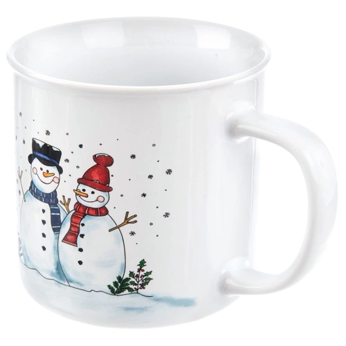 Kubek ceramiczny bałwan 470 ml