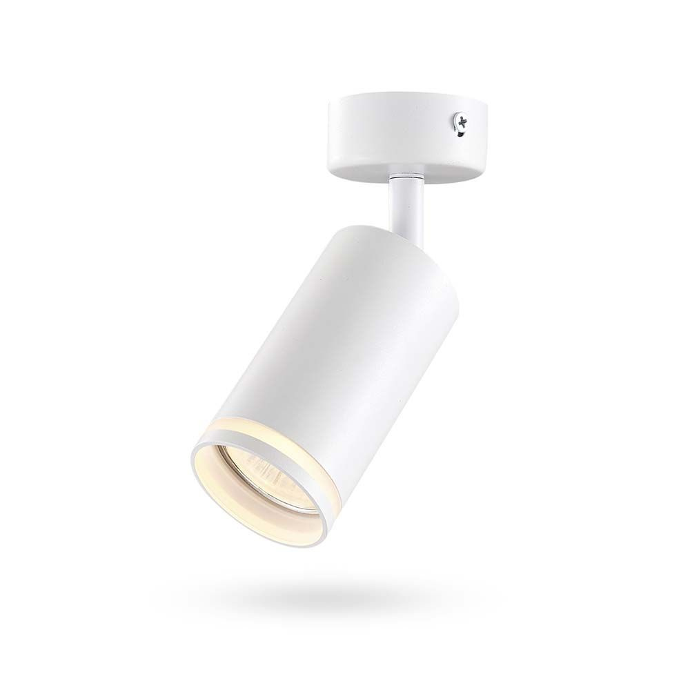 Lampa Ścienna Sufitowa Kinkiet Videx 1x GU10 Biała MARTIN