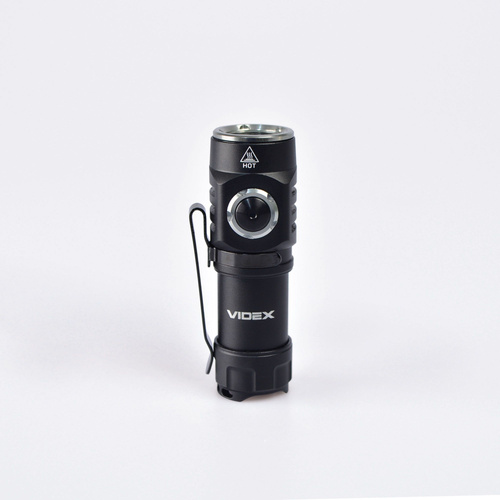 Latarka Videx 10W 600lm IP68 zimna biel 5700k kompaktowa 4 tryby zasięg115m
