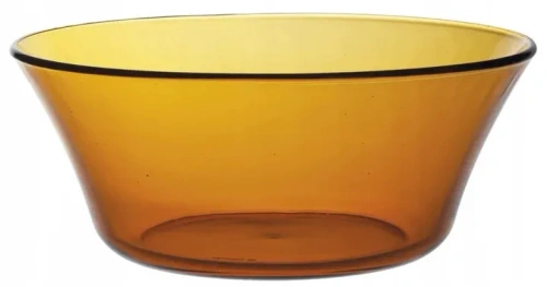 Miska szklana salaterka 2200ml pomarańczowa hartowana Duralex