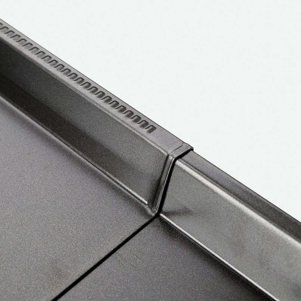 Forma do pieczenia z wysokim brzegiem rozkładaną 37,5-52 cm czarna