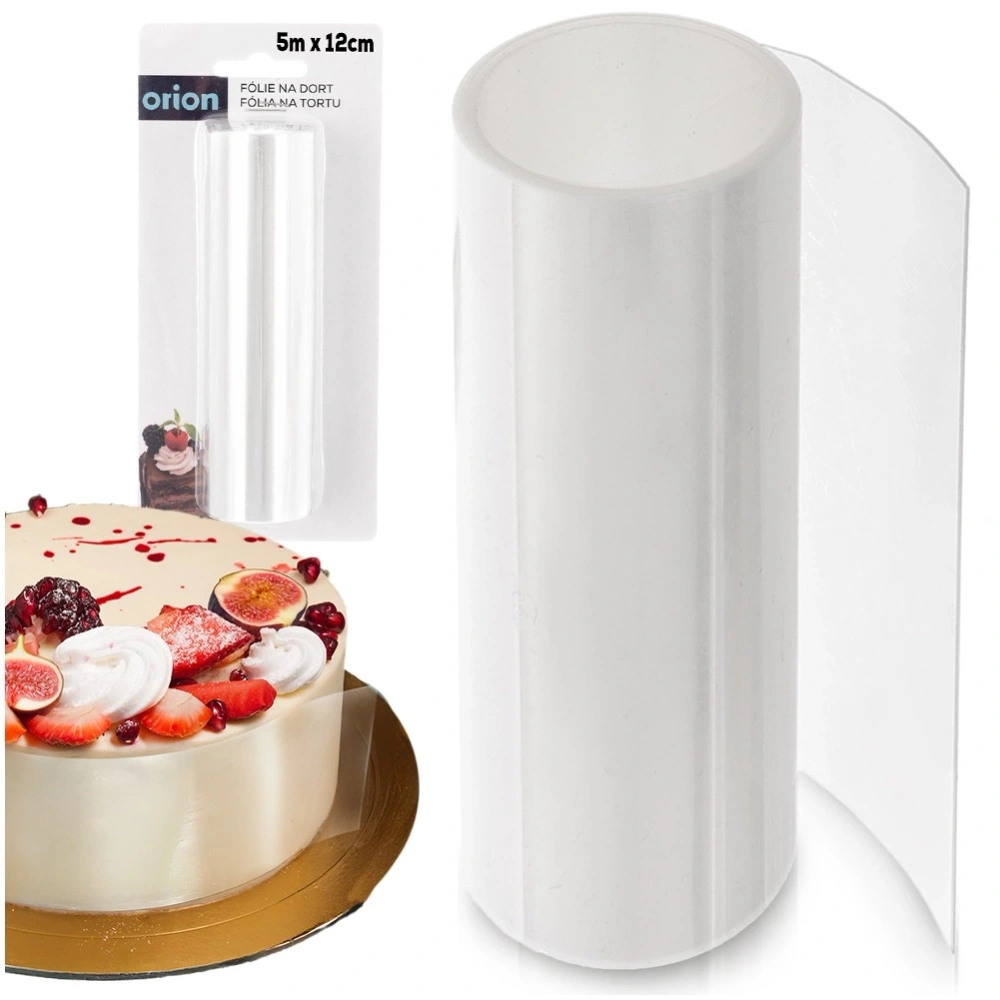 Folia rantowa do tortu cukiernicza 12 cm / 5 m