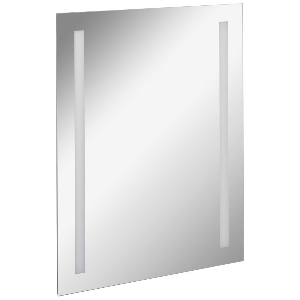 Stylowe lustro łazienkowe Linear 60 cm z oświetleniem LED FACKELMANN 84503