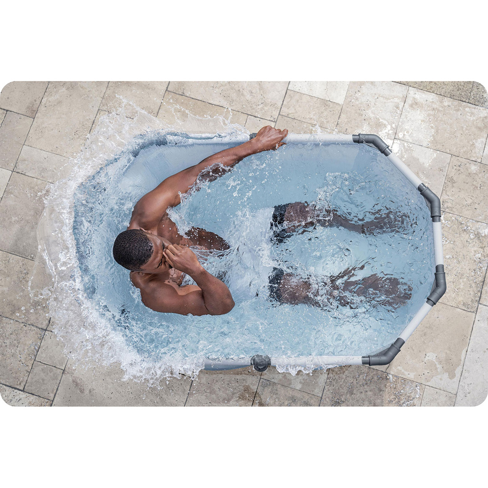 Bestway Zestaw Zbiornik do MORSOWANIA Glacial Dip + pompa 150x90cm 6002N