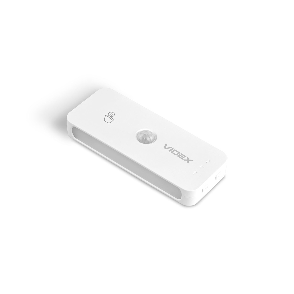 Lampa Akumulatorowa Videx 50lm z Czujnikiem Ruchu Magnetyczna IP20 USB-C