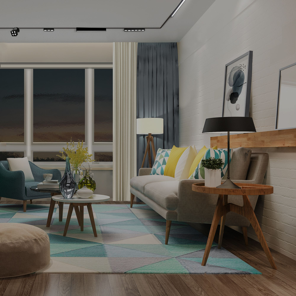 Lampa Liniowa Videx LED 21W 4000K 48V do szyny magnetycznej