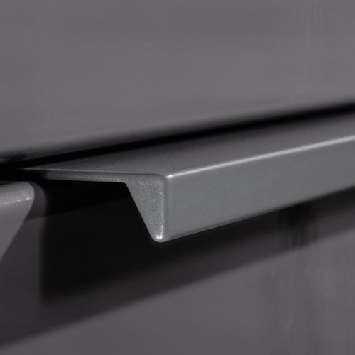 Szafka pod umywalkę antracyt 2 szuflady 80 cm Luna Fackelmann 87201