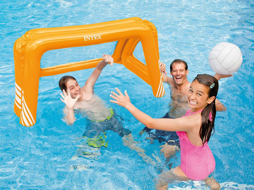 Dmuchana duża bramka do gry w piłkę do basenu Intex 58507