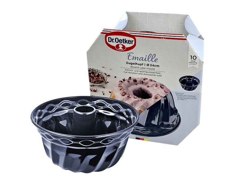 Forma do pieczenia ciasta babka z kominem tuleja Dr.Oetker 1116 marmurek
