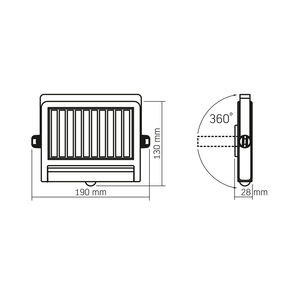 LAMPA SOLARNA LED VIDEX CZUJNIK RUCHU ZMIERZCHU NAŚWIETLACZ 2Ah 600lm