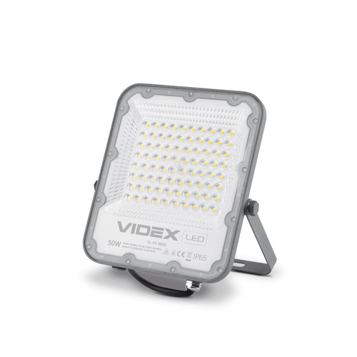Naświetlacz Videx LED 50W 6500lm neutralna biel 5000K aluminium IP65 120°