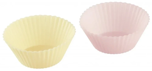 Foremki silikonowe do muffinek 3 cm, 8 kolorów, odporne do 180°C, Zenker
