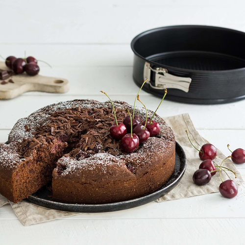 Forma do pieczenia z odpinanym dnem Black Metallic, Ø26 cm Zenker