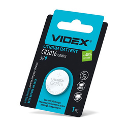 Bateria litowa VIDEX CR2016 1 szt. BLISTER