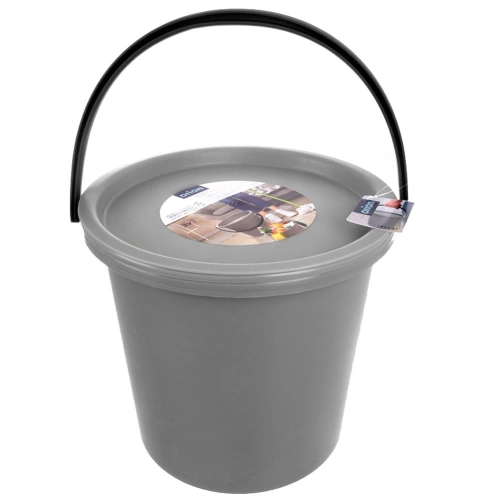 Wiadro z miską i pokrywką 5 / 13l 3 el.