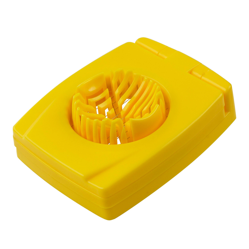 Krajalnica do jajek  14x11 cm, żółta FACKELMANN