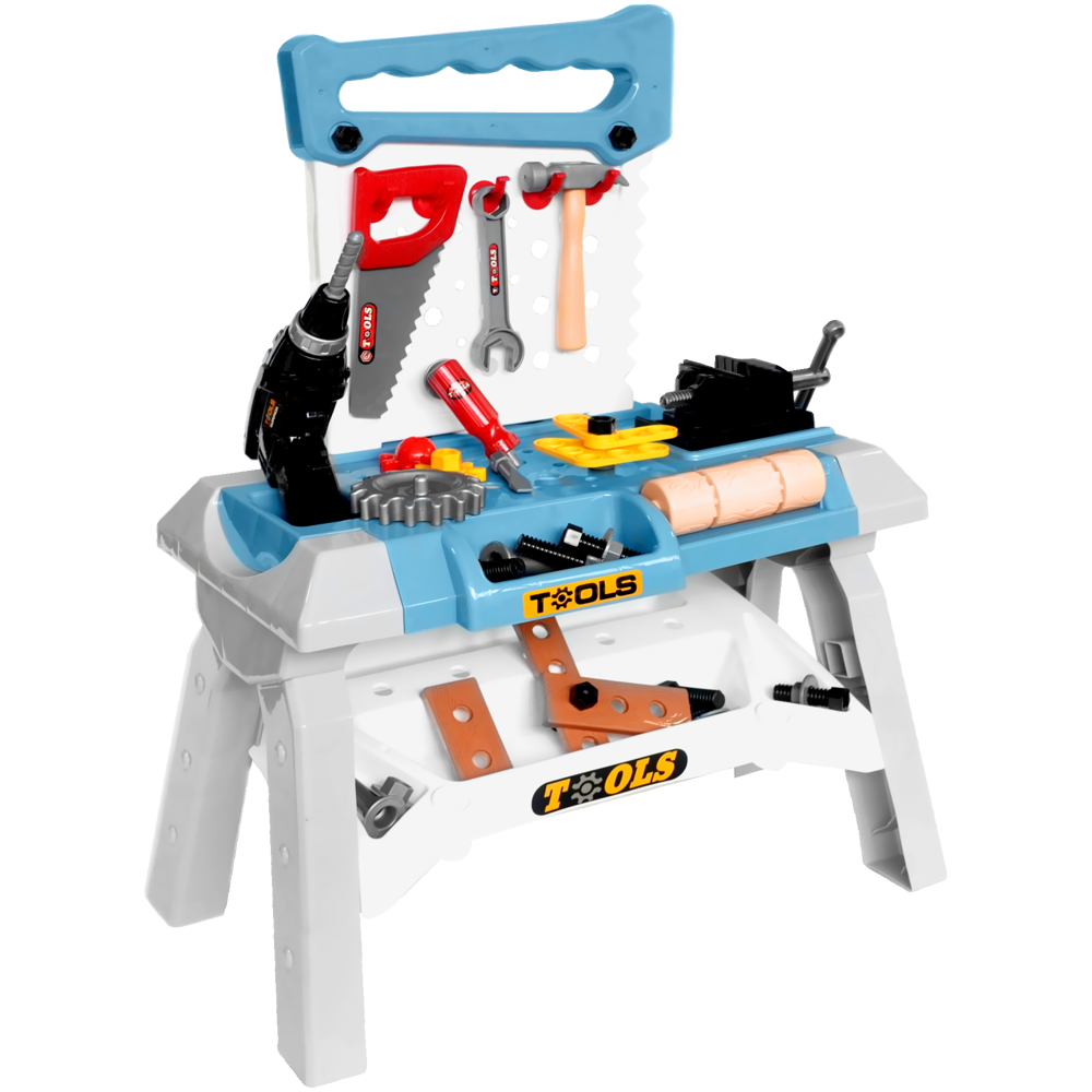 Warsztat z narzędziami zestaw stolik blat 52 el