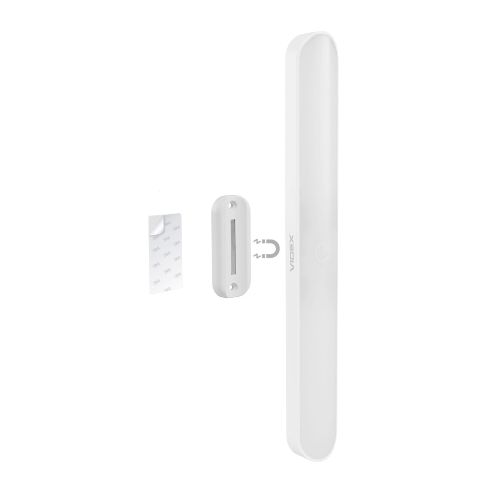 Lampa Videx LED Bezprzewodowa z Pilotem 1.8W 150lm CCT 120° 2200mAh Biała