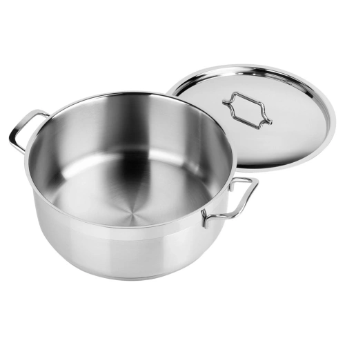 Garnek stalowy z pokrywką ANETT 30 cm, 8,5 l