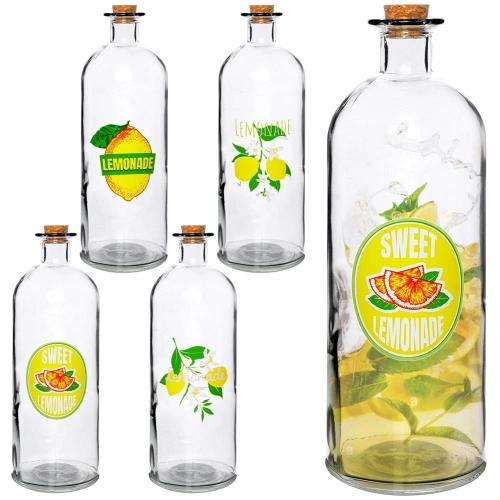 Butelka na lemoniadę szklana 1 l