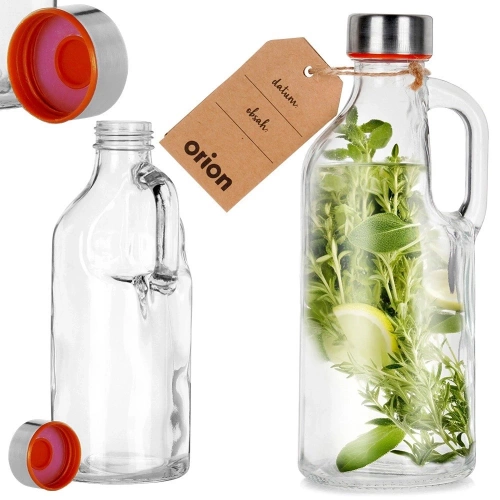 Butelka szklana z uchwytem 550 ml