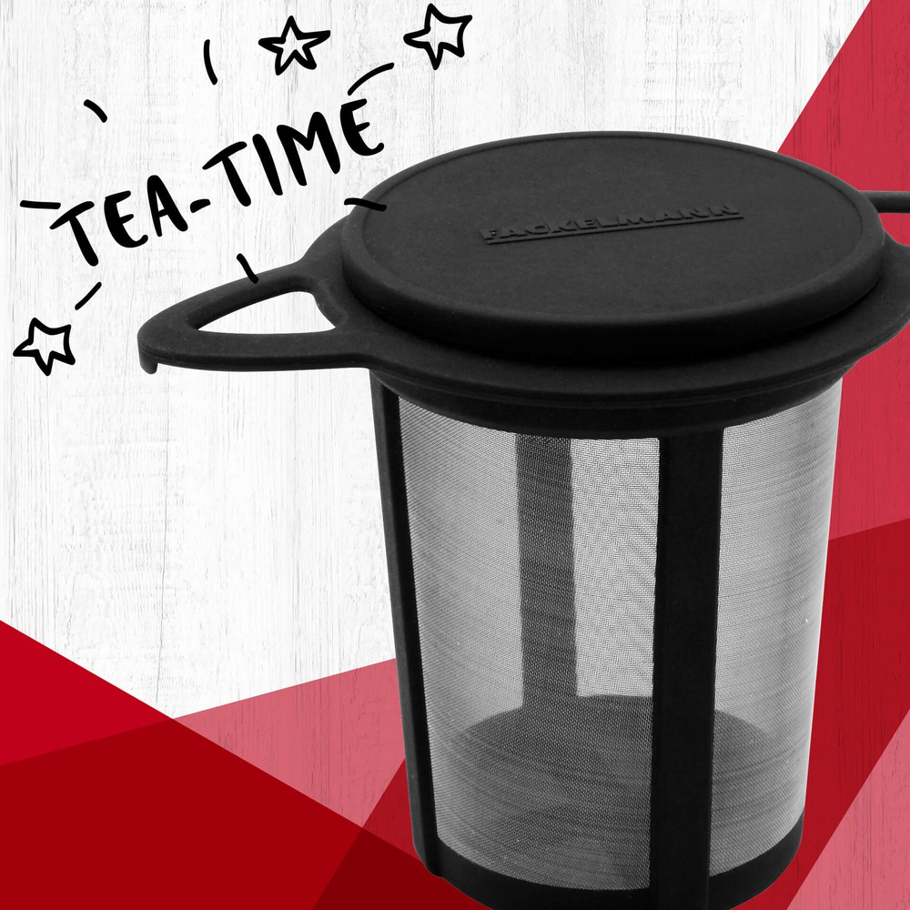 Filtr do herbaty z pokrywką  FACKELMANN