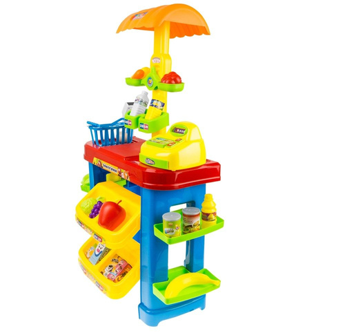 DUŻY Supermarket mini sklep spożywczy kasa