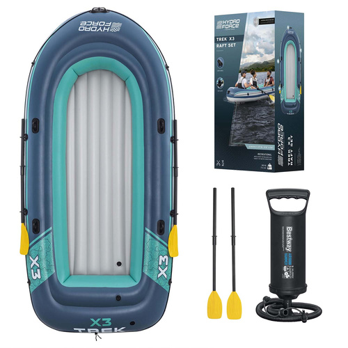 Ponton TREK X3 294 cm x 137 cm + Akcesoria BESTWAY