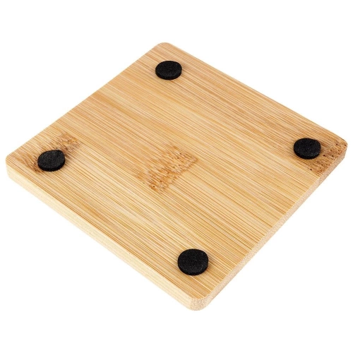 Podstawki pod kubek bambusowe 9,7 cm 4 szt.