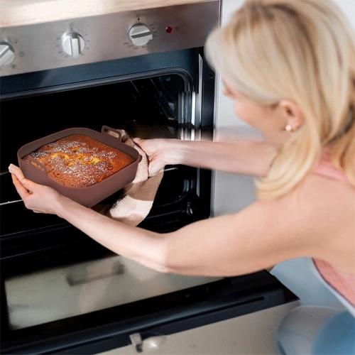 Wkład do frytkownicy Air Fryer beztłuszczowej silikonowy 17,5 cm