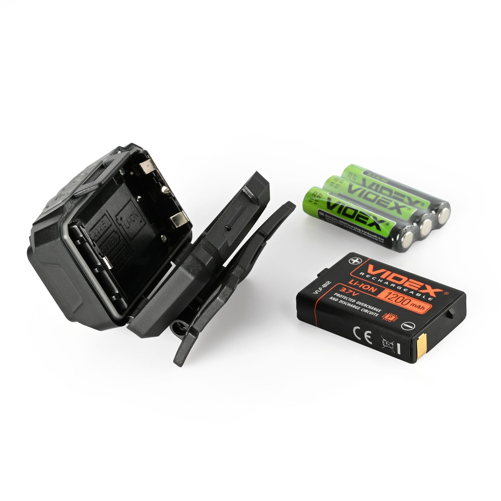 Latarka czołowa LED VIDEX 550Lm 5000K USB-C