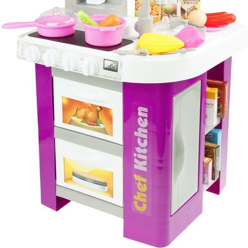 Kuchnia duża z piekarnikiem+akcesoria 53el.kucharz