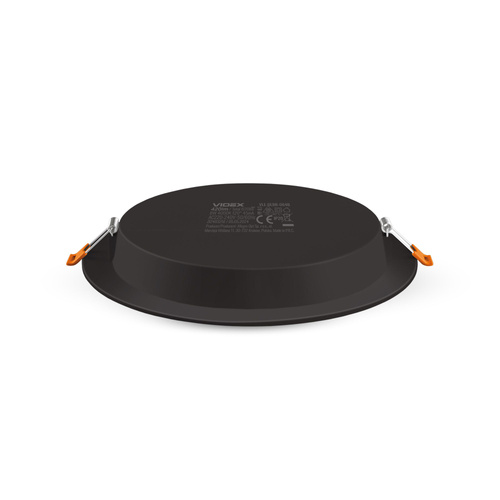 Oprawa wpuszczana LED VIDEX-DOWNLIGHT-LED-DLBR-064-CZARNY-6W-NW