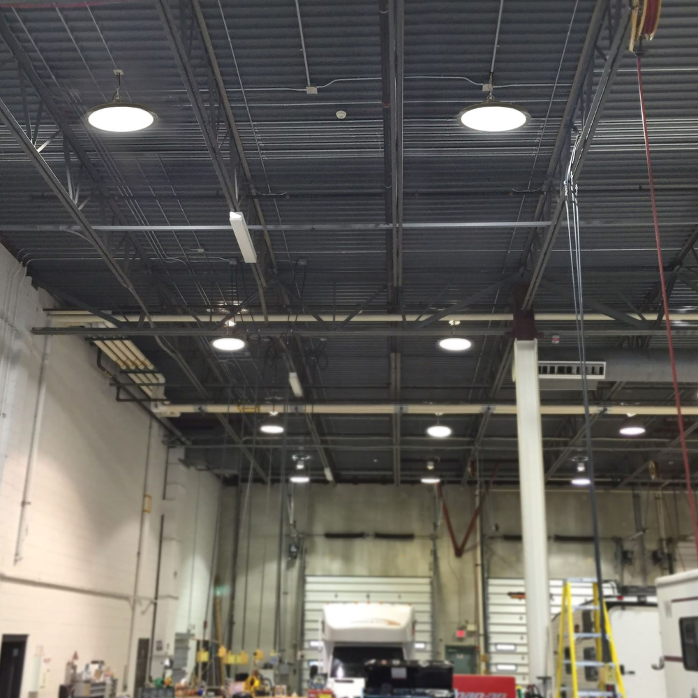 Oświetlenie przemysłowe VIDEX LED High Bay 100W 5000K 18000lm AC 110-277V