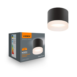 Oprawa sufitowa VIDEX do żarówki GX53 VL-SPF25A-B