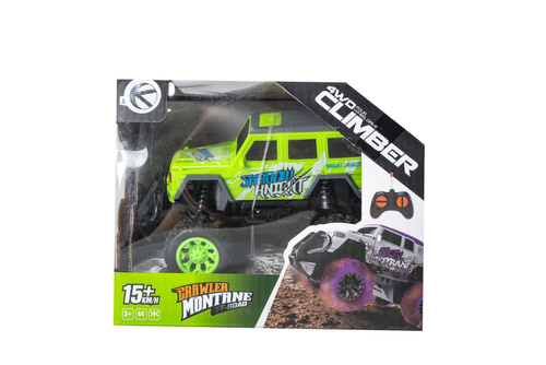 Samochód terenowy zdalnie sterowany, zielony