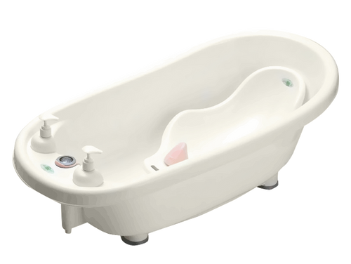 Wanienka z czujnikiem temperatury 90 x 45 x 23 cm KINDERSAFE  różowa