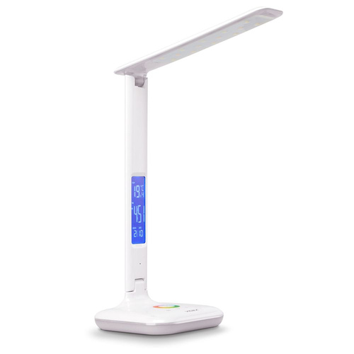Lampa biurkowa LED ściemnialna VIDEX LAMPA BIURKOWA NAIROB BIAŁA