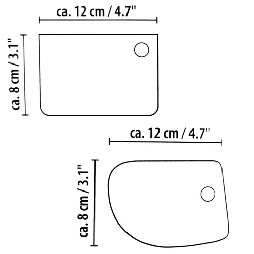 Dekorator/skrobaczka wybierak łopatka do ciasta dekorator ZENKER 43918