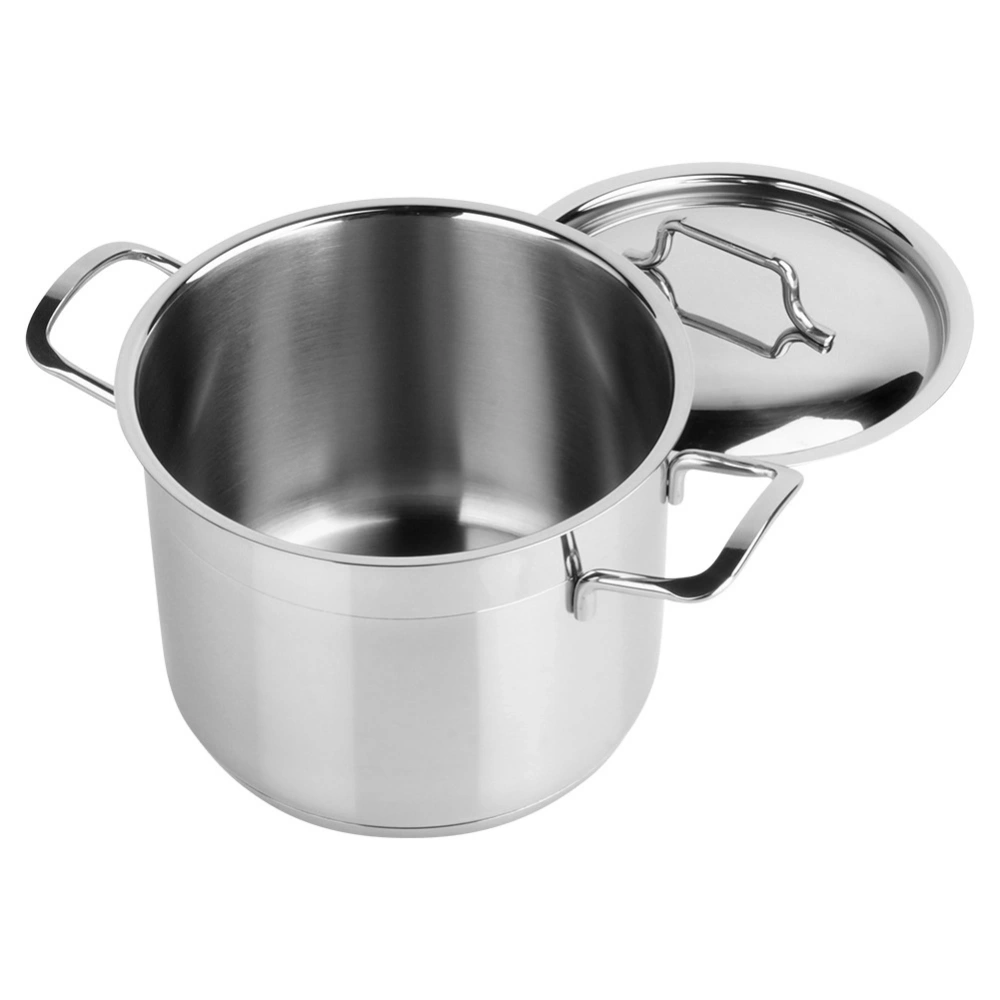 Garnek stalowy z pokrywką ANETT 18 cm, 3,5 l