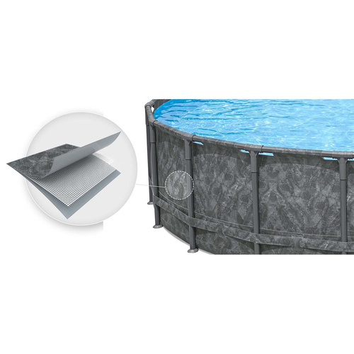 Bestway APX365 Basen stelażowy 610x 132cm CAŁOROCZNY pompa drabinka 561KE